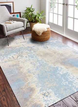 Bashian Amalfi A160-PRS113 Light Blue Area Rug