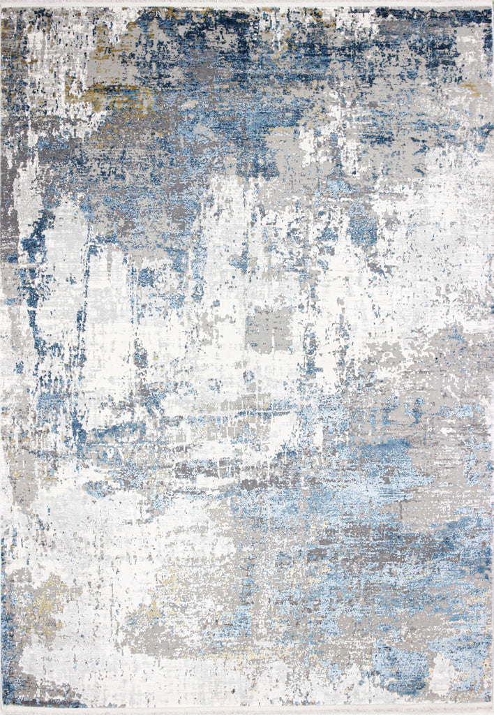 Bashian Allure A161-ALR114 Ivory/Blue Area Rug