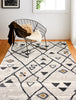 Bashian Aztec A162-BHA302 Beige Area Rug