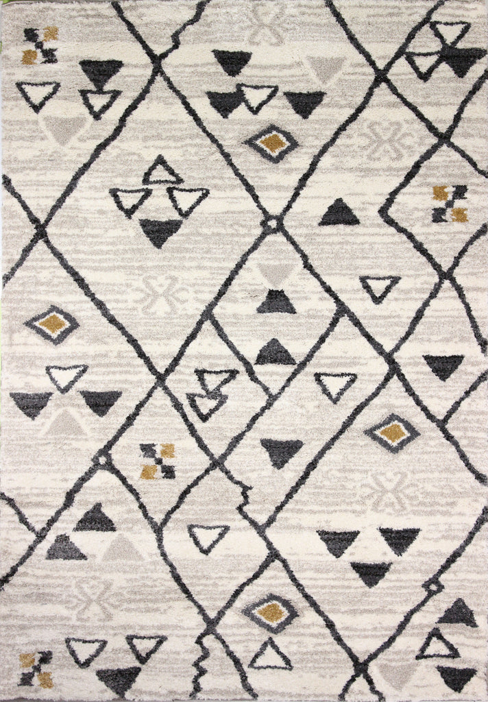 Bashian Aztec A162-BHA302 Beige Area Rug