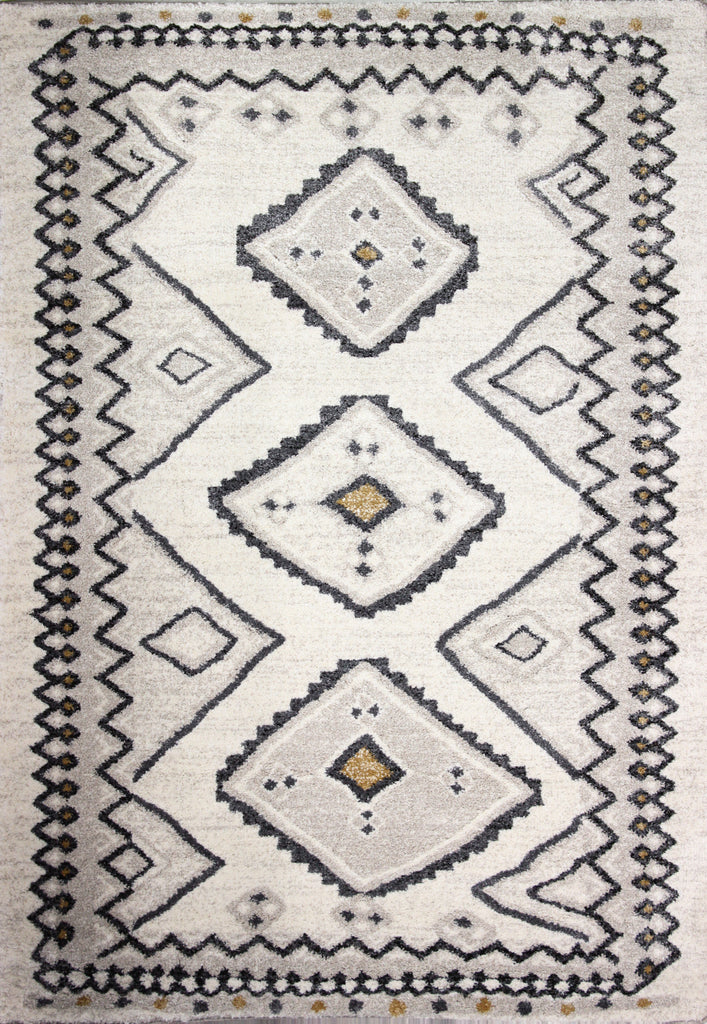 Bashian Aztec A162-BHA303 Cream Area Rug