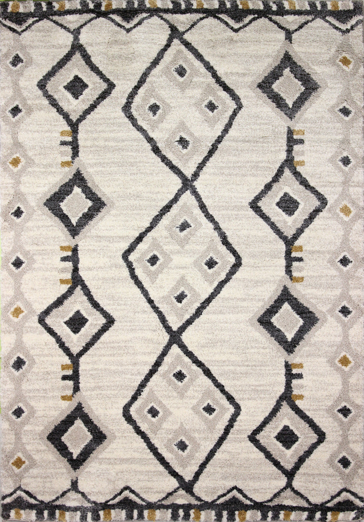 Bashian Aztec A162-BHA304 Cream Area Rug