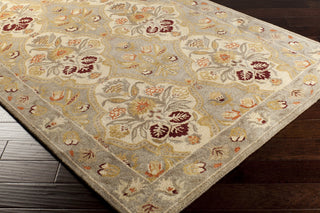 Surya Ancient Treasures A-174 Area Rug 5x8 Corner Feature