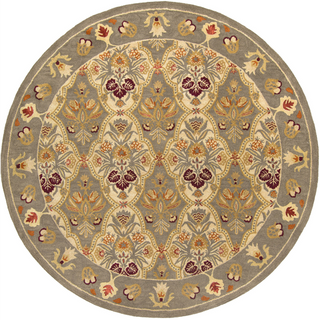 Surya Ancient Treasures A-174 Grey Area Rug 8' Round