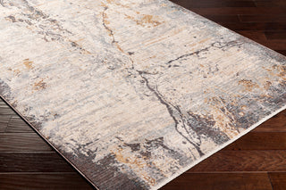 Surya Aida AAD-2302 Taupe Area Rug Corner Shot