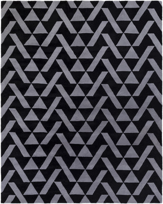 Surya Anagram AAM-2000 Black Hand Tufted Area Rug by Alexander Wyly 8' X 10'