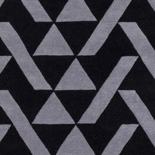 Surya Anagram AAM-2000 Black Area Rug by Alexander Wyly Sample Swatch