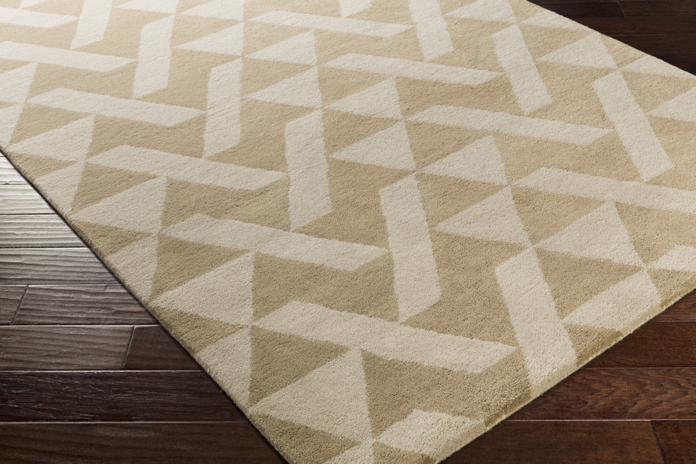 Surya Anagram AAM-2001 Area Rug by Alexander Wyly Corner Shot Feature
