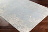 Surya Aberdine ABE-8028 Pale Blue Light Gray Cream Area Rug Corner Image