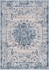 Unique Loom Aberdeen T-CHFD1 Light Blue Area Rug main image