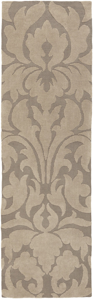 Surya Abigail ABI-9004 Taupe Area Rug 2'6'' x 8' Runner