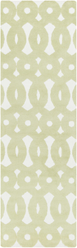 Surya Abigail ABI-9008 Lime Area Rug 2'6'' x 8' Runner