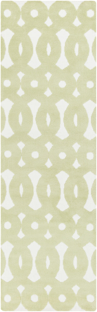 Surya Abigail ABI-9008 Lime Area Rug 2'6'' X 8' Runner