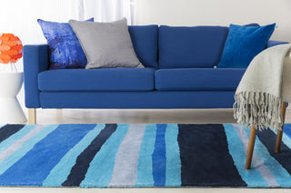 Surya Abigail ABI-9016 Cobalt Machine Loomed Area Rug 