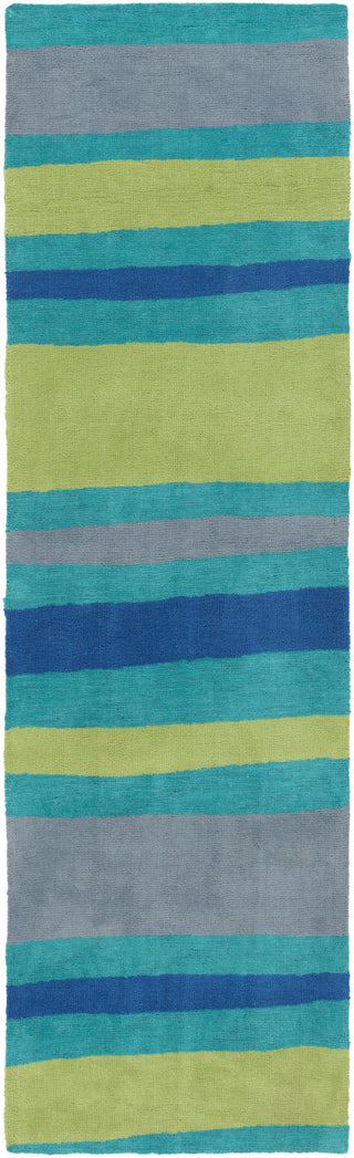 Surya Abigail ABI-9017 Lime Area Rug 2'6'' x 8' Runner