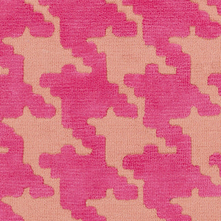 Surya Abigail ABI-9030 Hot Pink Machine Loomed Area Rug Sample Swatch