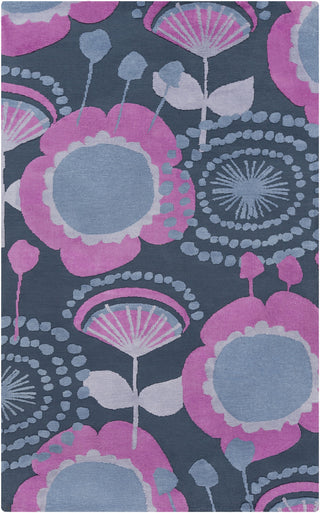 Surya Abigail ABI-9044 Magenta Area Rug 5' x 8'