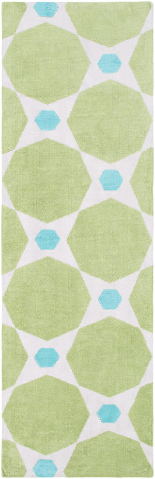 Surya Abigail ABI-9064 Lime Area Rug 2'6'' x 8' Runner