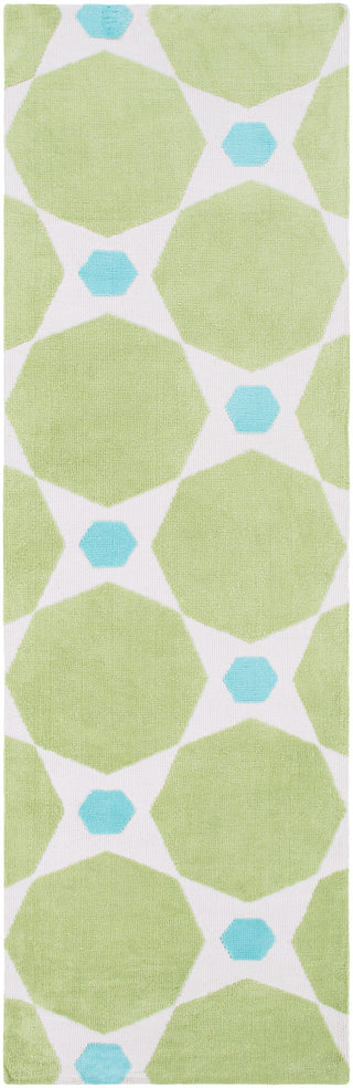 Surya Abigail ABI-9064 Lime Area Rug 2'6'' X 8' Runner