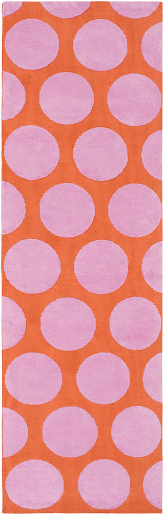 Surya Abigail ABI-9069 Tangerine Area Rug 2'6'' x 8' Runner