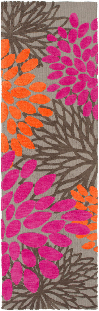 Surya Abigail ABI-9070 Hot Pink Area Rug 2'6'' X 8' Runner