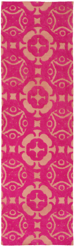 Surya Abigail ABI-9071 Hot Pink Area Rug 2'6'' x 8' Runner