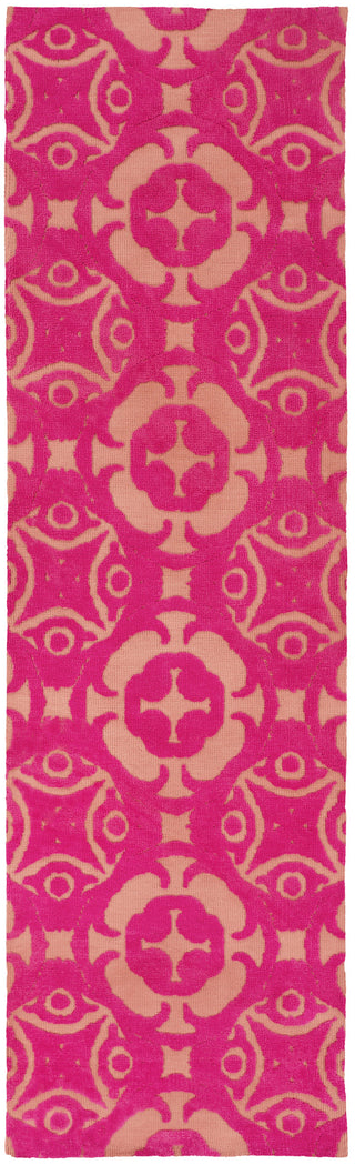 Surya Abigail ABI-9071 Hot Pink Area Rug 2'6'' X 8' Runner