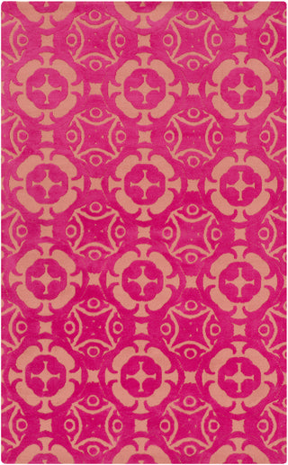 Surya Abigail ABI-9071 Hot Pink Area Rug 5' x 8'