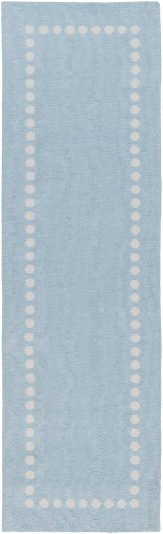 Surya Abigail ABI-9075 Pale Blue Area Rug 2'6'' X 8' Runner