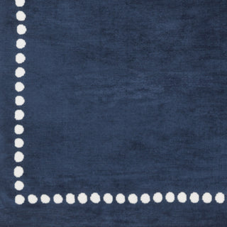 Surya Abigail ABI-9076 Navy Machine Loomed Area Rug Sample Swatch