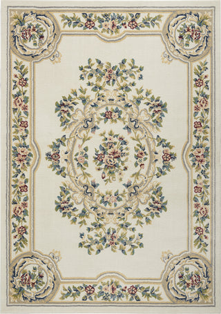 Nourison Aubusson ABS1 Ivory Area Rug Main Image