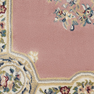 Nourison Aubusson ABS1 Pink Area Rug