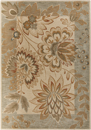 Surya Arabesque ABS-3004 Olive Area Rug 5'3'' x 7'3''