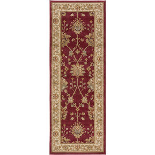 Surya Arabesque ABS-3006 Cherry Area Rug 2'7'' x 7'3'' Runner