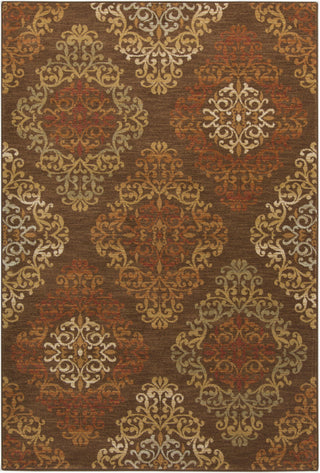 Surya Arabesque ABS-3019 Chocolate Area Rug 5'3'' x 7'3''