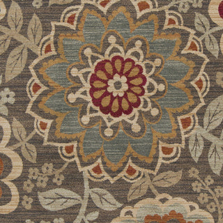 Surya Arabesque ABS-3020 Olive Machine Loomed Area Rug Sample Swatch