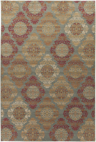 Surya Arabesque ABS-3022 Moss/Grey Area Rug 