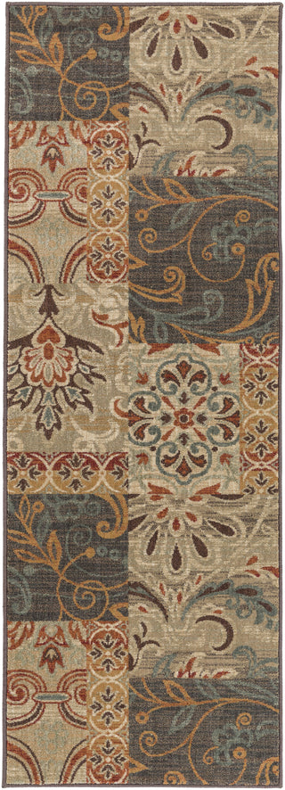 Surya Arabesque ABS-3026 Area Rug 2'7'' X 7'3'' Runner