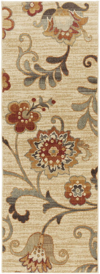 Surya Arabesque ABS-3027 Taupe Area Rug 2'7'' X 7'3'' Runner