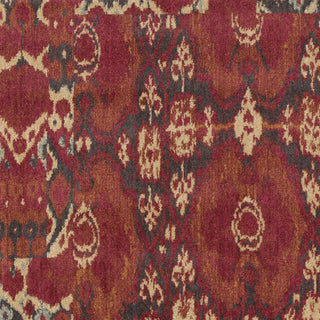 Surya Arabesque ABS-3052 Garnet Machine Loomed Area Rug Sample Swatch