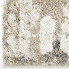 Orian Rugs Super Shag Abstract Canopy Ivory Area Rug Close up