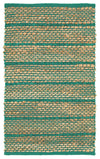 LR Resources Accent 04019 Dark Green Hand Woven Area Rug 1'9'' X 2'10''