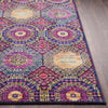 Surya Alchemy ACE-2300 Bright Pink Violet Blue Black Medium Gray Camel Yellow Lime Sky White Red Area Rug Detail Image