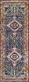 Surya Alchemy ACE-2301 Khaki Bright Blue Pink Red Black Yellow Lime Camel Sky Violet Area Rug Runner Image