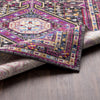Surya Alchemy ACE-2303 Bright Pink Violet Black Medium Gray White Sky Blue Red Yellow Camel Area Rug Pile Image