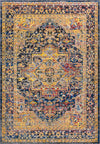 Surya Alchemy ACE-2304 Camel Khaki Bright Blue Red Sky Yellow Lime Black Medium Gray White Area Rug main image