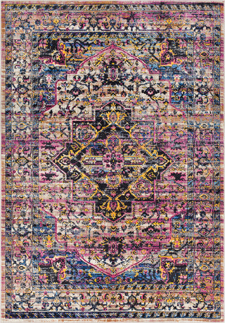 Surya Alchemy ACE-2306 Bright Pink Camel Khaki Cream Sky Blue Black Yellow Medium Gray Red Area Rug main image