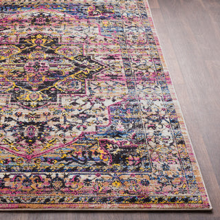 Surya Alchemy ACE-2306 Bright Pink Camel Khaki Cream Sky Blue Black Yellow Medium Gray Red Area Rug Detail Image