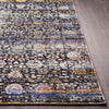 Surya Alchemy ACE-2307 Black Bright Pink Sky Blue White Medium Gray Camel Red Cream Violet Area Rug Detail Image