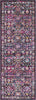 Surya Alchemy ACE-2309 Violet Black Bright Pink Camel Khaki Sky Blue Medium Gray Yellow White Red Area Rug Runner Image